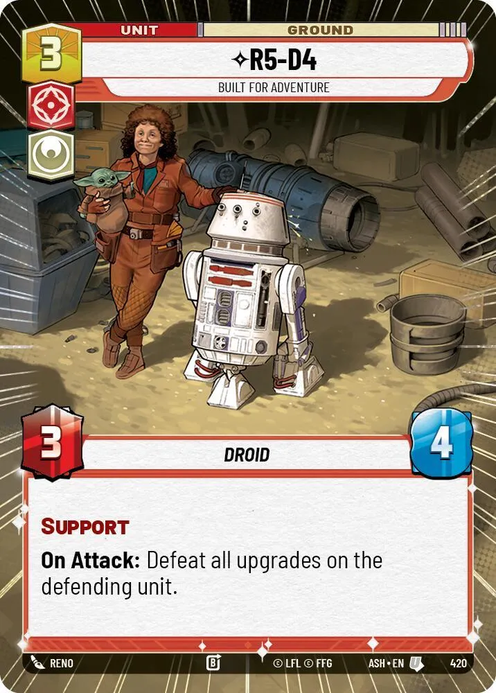 R5-D4 - Built for Adventure — Ashes of the Empire — Star Wars: Unlimited