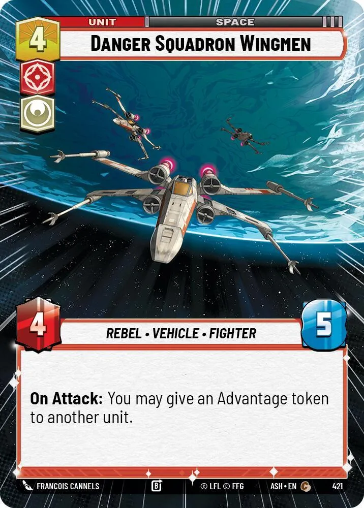 Ailiers de l'Escadron Danger — Ashes of the Empire — Star Wars: Unlimited