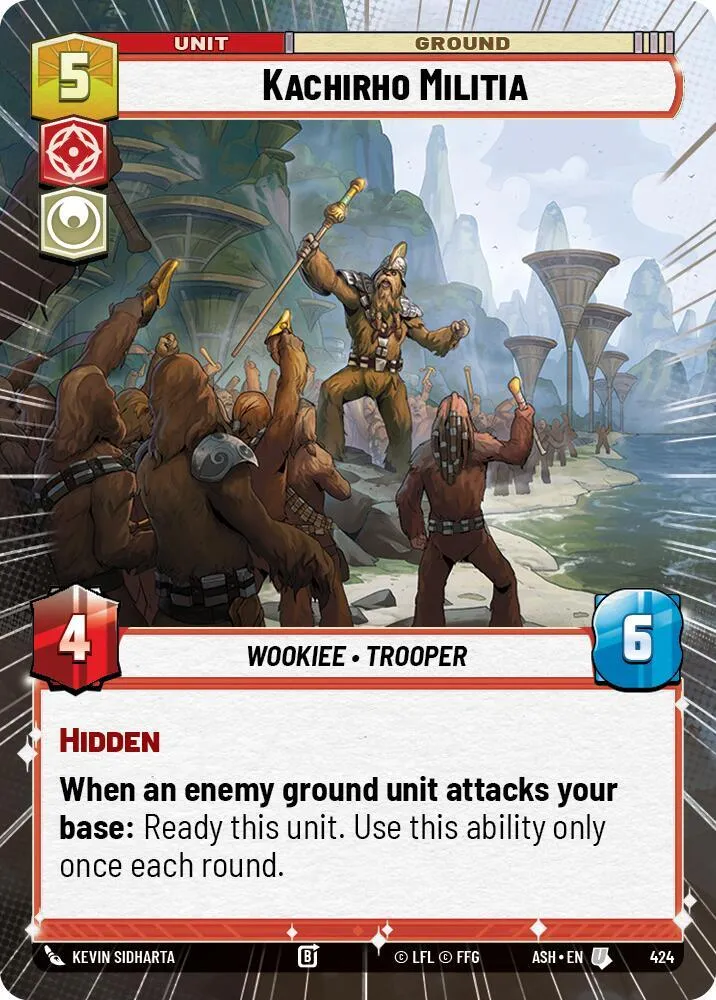 Kachirho Militia from Ashes of the Empire - Star Wars: Unlimited