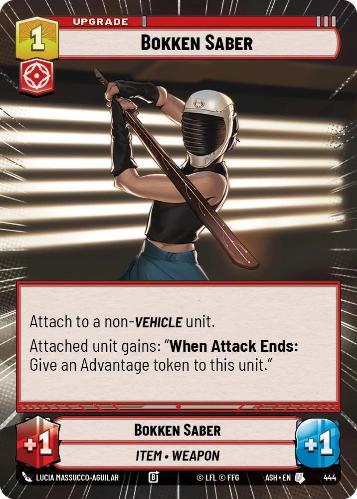 Sabre Bokken — Ashes of the Empire — Star Wars: Unlimited