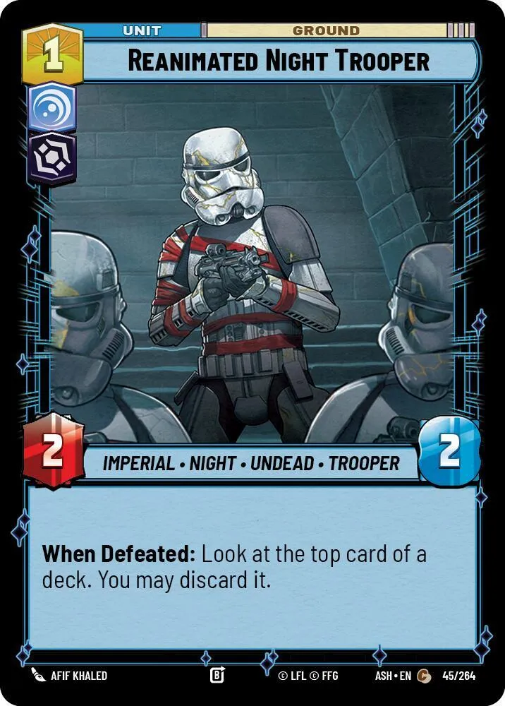 Night Trooper Réanimé — Ashes of the Empire — Star Wars: Unlimited