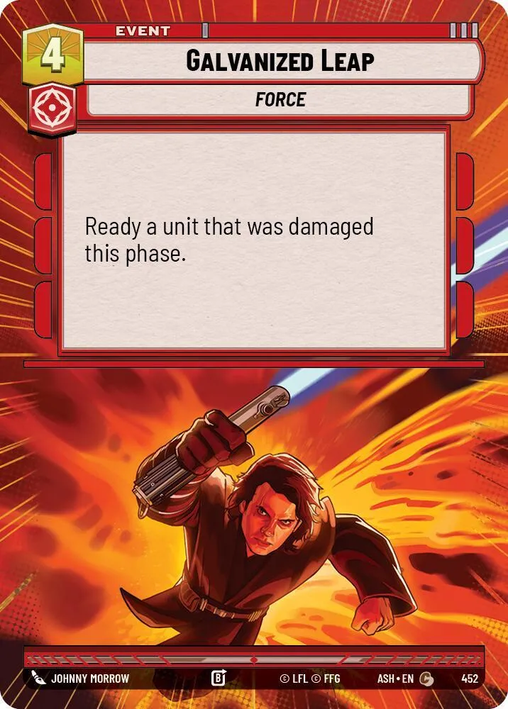 Galvanized Leap — Ashes of the Empire — Star Wars: Unlimited