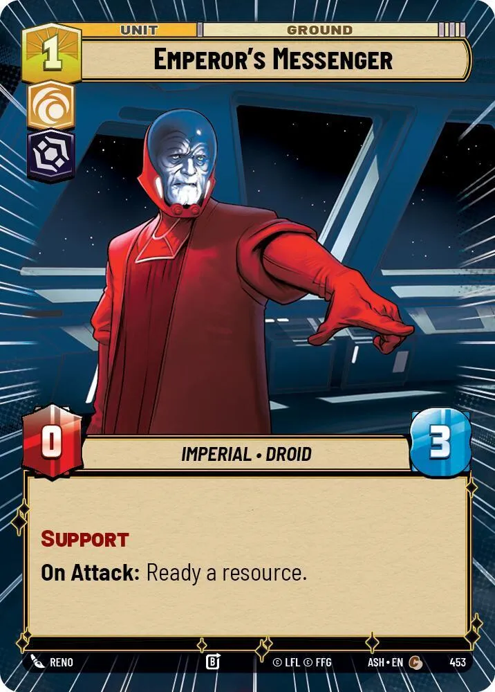 Messager de l'Empereur — Ashes of the Empire — Star Wars: Unlimited
