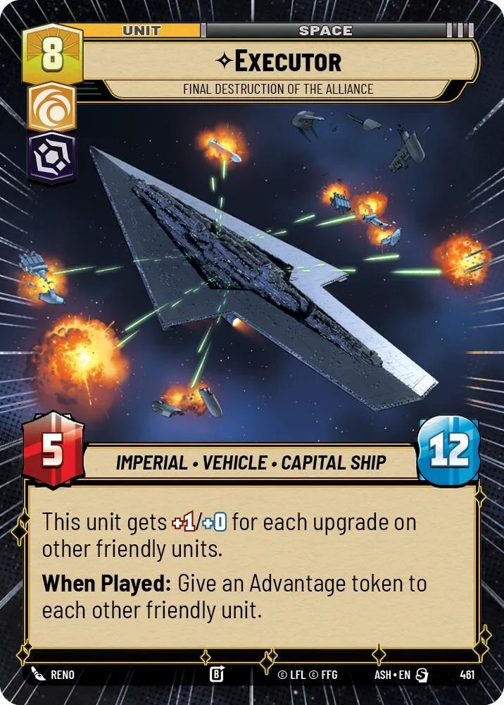 Executor - Final Destruction of the Alliance — Ashes of the Empire — Star Wars: Unlimited