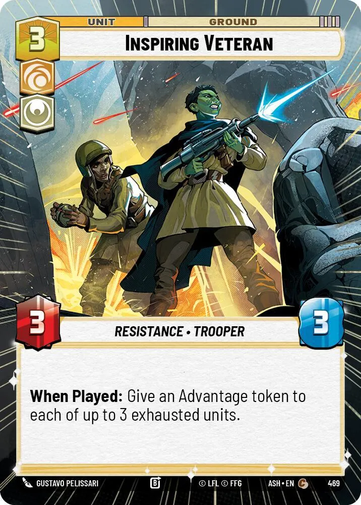 Inspiring Veteran — Ashes of the Empire — Star Wars: Unlimited