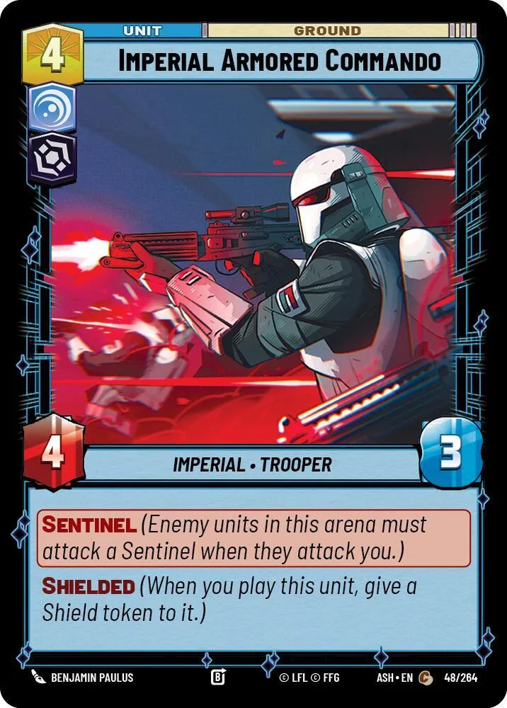 Imperial Armored Commando — Ashes of the Empire — Star Wars: Unlimited