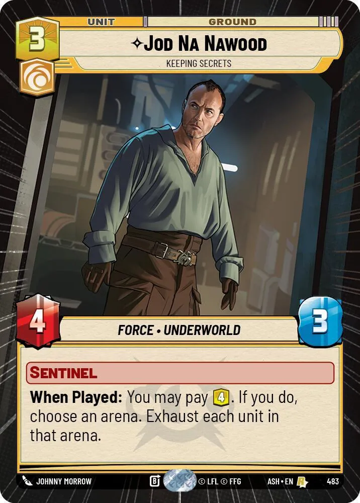 Jod Na Nawood - Keeping Secrets — Ashes of the Empire — Star Wars: Unlimited