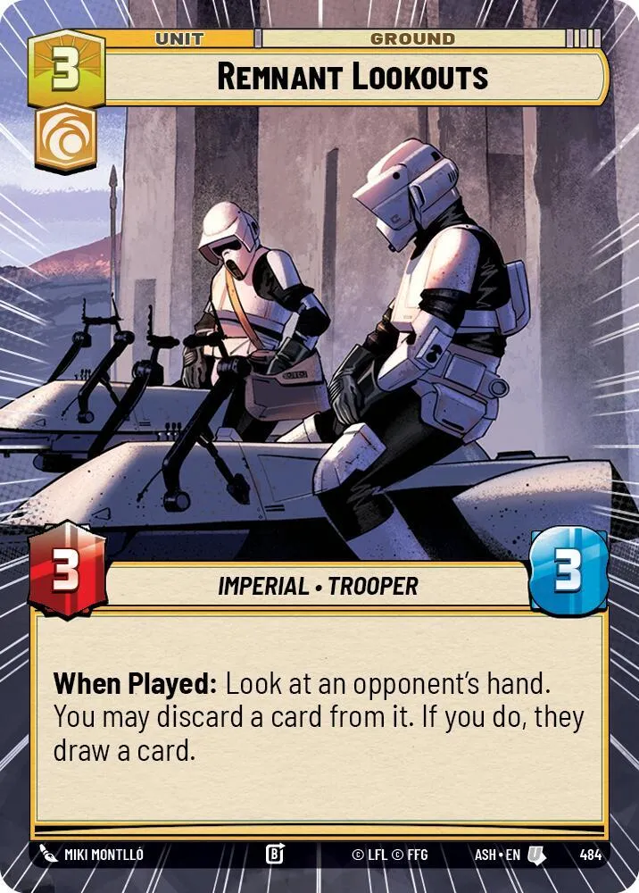 Remnant Lookouts — Ashes of the Empire — Star Wars: Unlimited