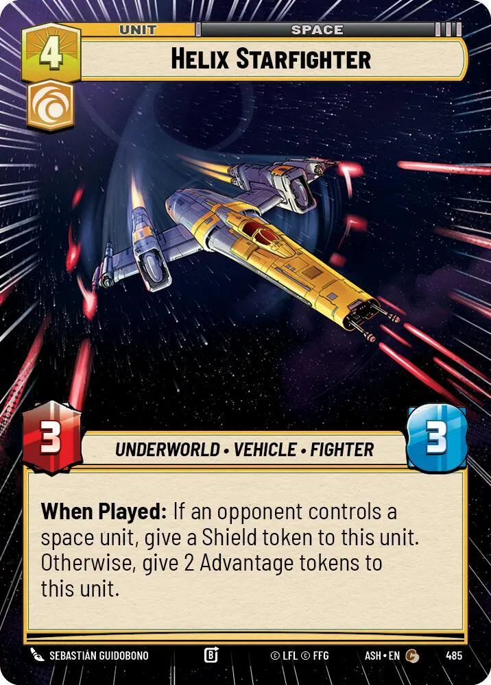 Chasseur Helix — Ashes of the Empire — Star Wars: Unlimited