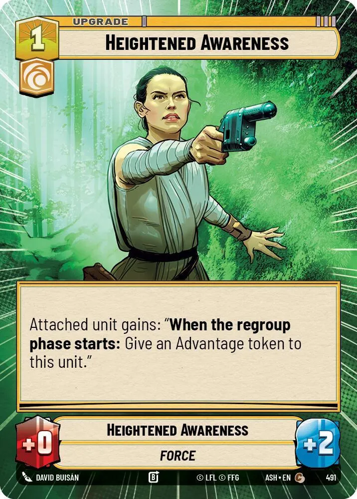 Sensibilité accrue — Ashes of the Empire — Star Wars: Unlimited