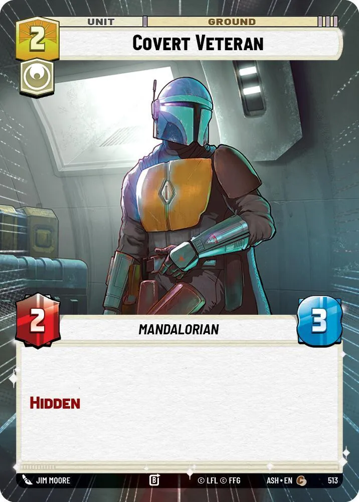 Vétéran Clandestin — Ashes of the Empire — Star Wars: Unlimited