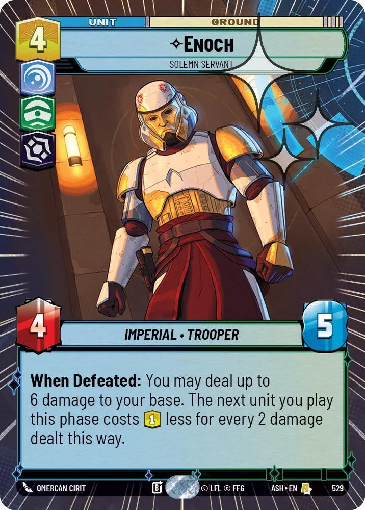 Enoch - Solemn Servant — Ashes of the Empire — Star Wars: Unlimited