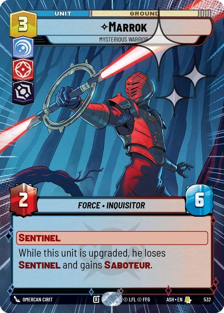 Marrok - Mysterious Warrior — Ashes of the Empire — Star Wars: Unlimited