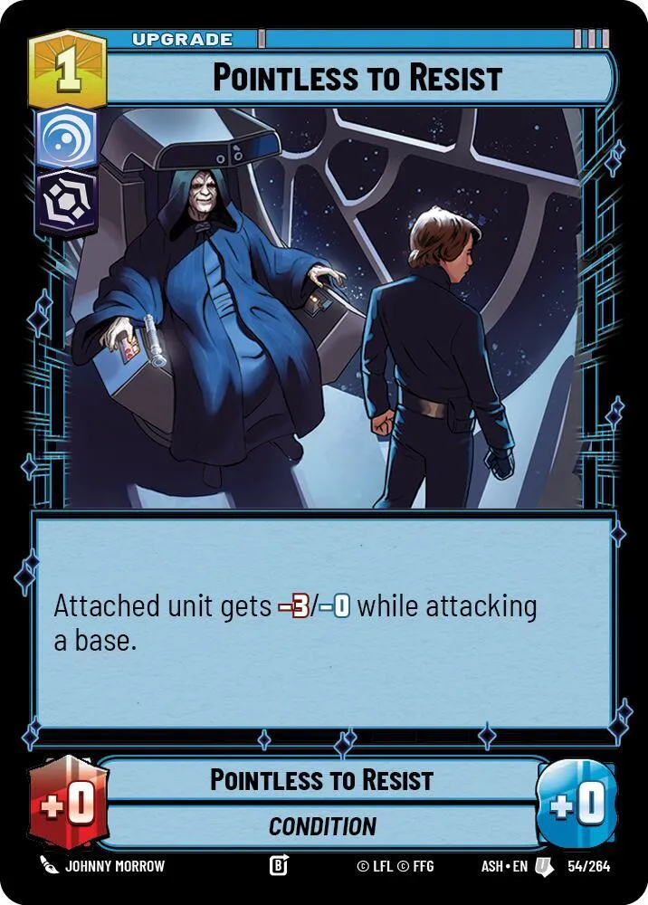 Pointless to Resist — Ashes of the Empire — Star Wars: Unlimited
