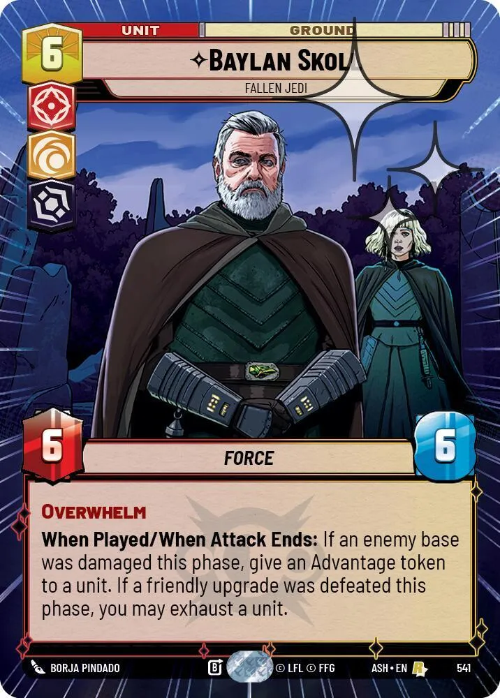 Baylan Skoll - Fallen Jedi — Ashes of the Empire — Star Wars: Unlimited