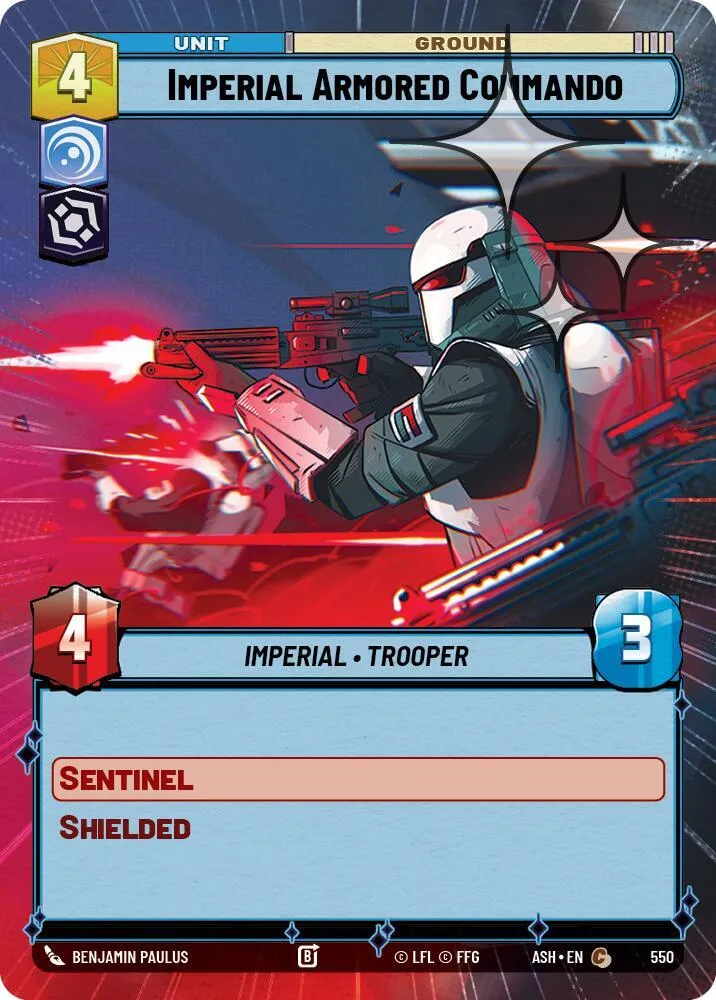Commando Blindé Impérial — Ashes of the Empire — Star Wars: Unlimited