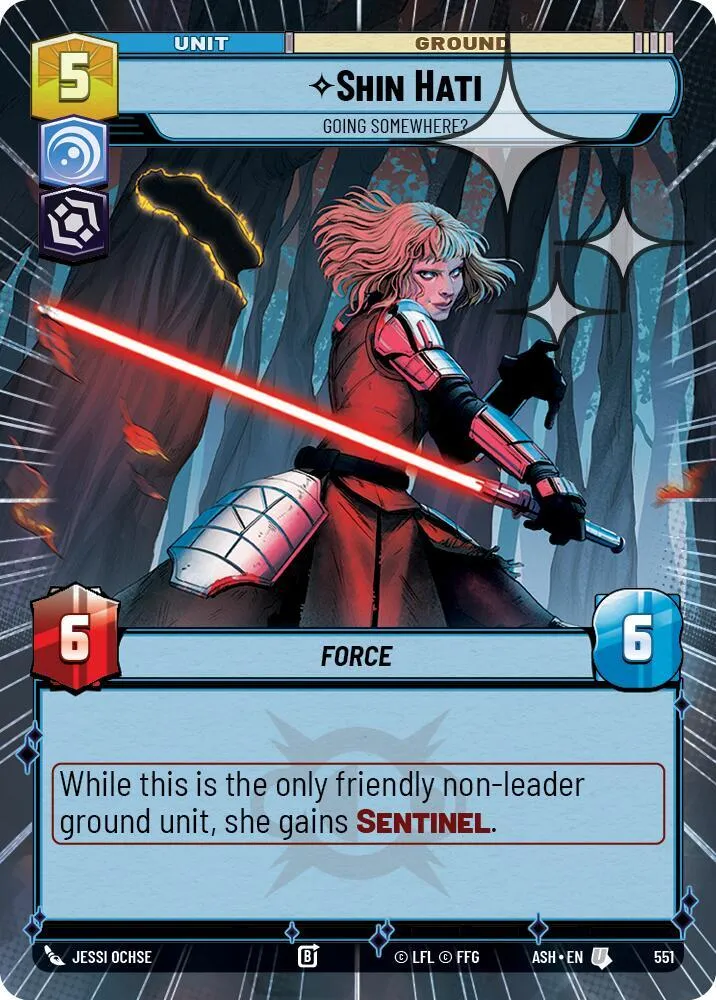 Shin Hati - Tu Vas Quelque Part ? — Ashes of the Empire — Star Wars: Unlimited