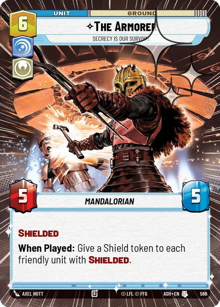 L'Armurière - Notre Secret Est Notre Survie — Ashes of the Empire — Star Wars: Unlimited