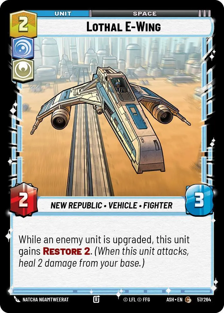 Lothal E-Wing — Ashes of the Empire — Star Wars: Unlimited