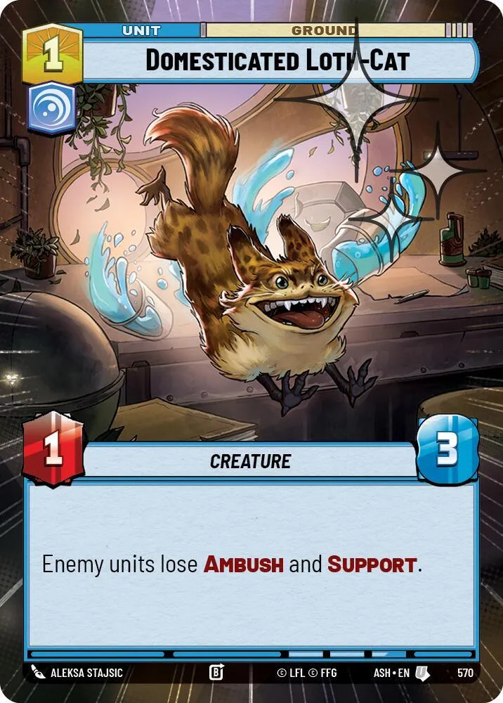 Loth-Chat Domestiqué — Ashes of the Empire — Star Wars: Unlimited