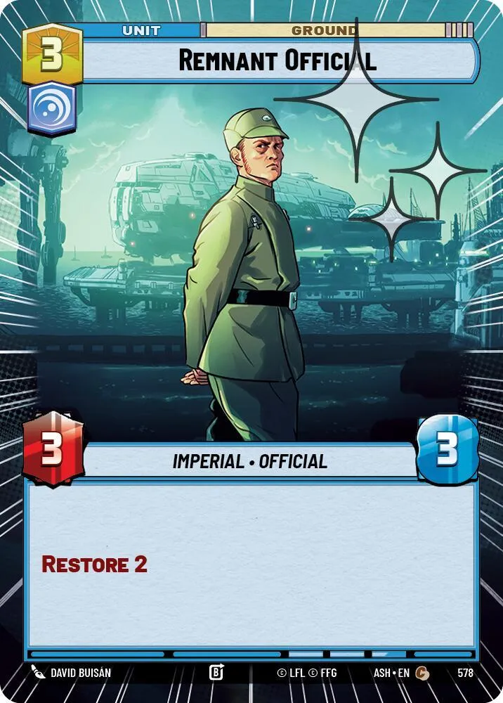 Fonctionnaire Subsistant — Ashes of the Empire — Star Wars: Unlimited