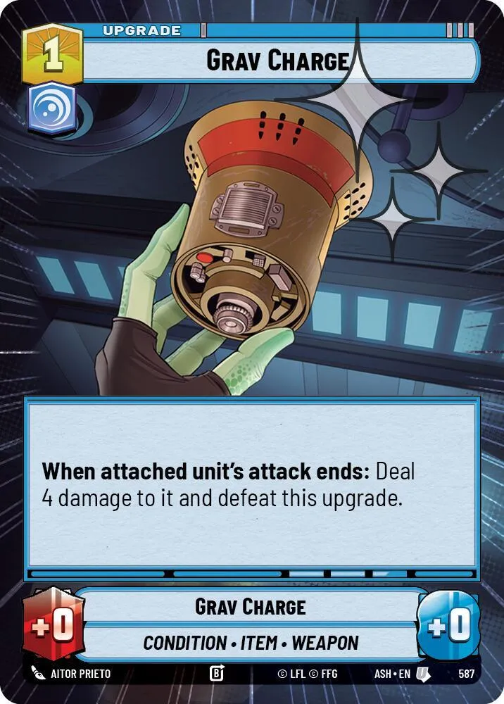 Charge Gravitationnelle — Ashes of the Empire — Star Wars: Unlimited