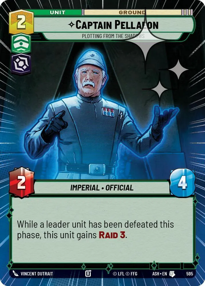 Capitaine Pellaeon - Complote Depuis Les Ombres — Ashes of the Empire — Star Wars: Unlimited
