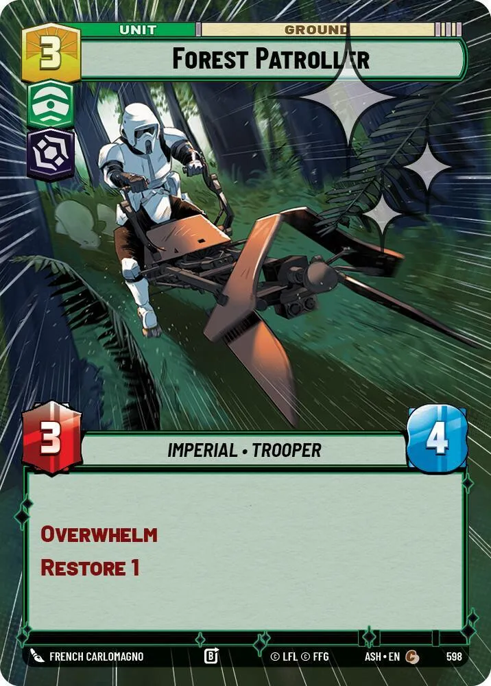 Patrouilleur en Forêt from Ashes of the Empire - Star Wars: Unlimited