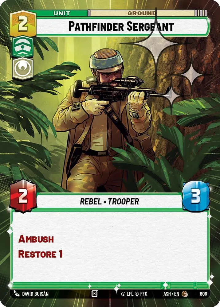 Sergent Arpenteur — Ashes of the Empire — Star Wars: Unlimited
