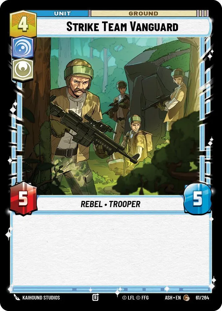 Strike Team Vanguard — Ashes of the Empire — Star Wars: Unlimited