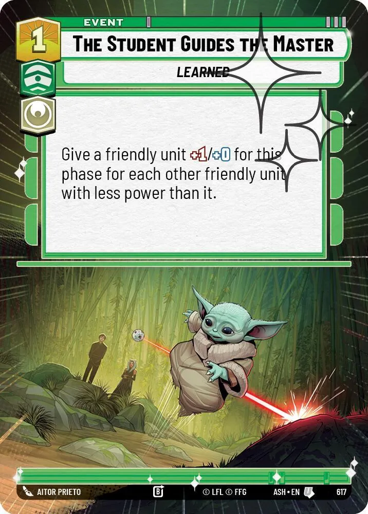 L'Étudiant Guide le Maître — Ashes of the Empire — Star Wars: Unlimited