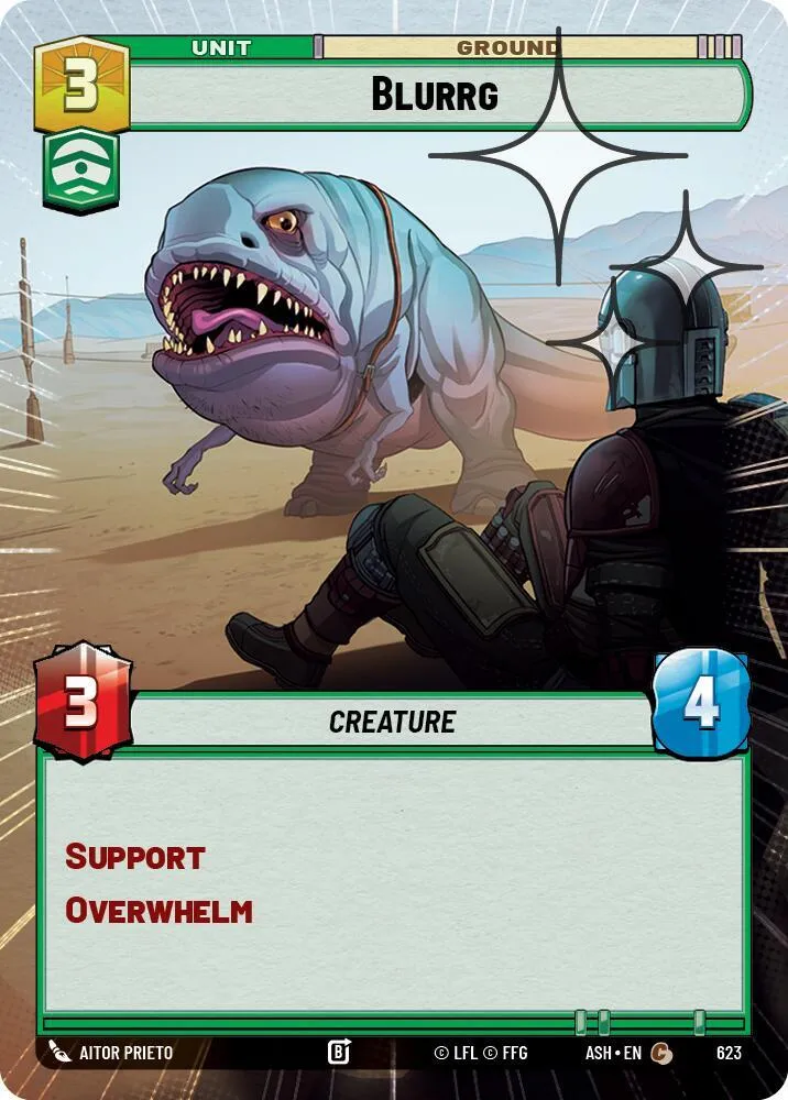 Blurrg — Ashes of the Empire — Star Wars: Unlimited