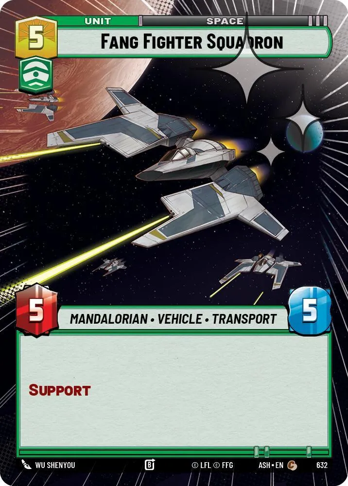 Escadron de Chasseurs Fang — Ashes of the Empire — Star Wars: Unlimited