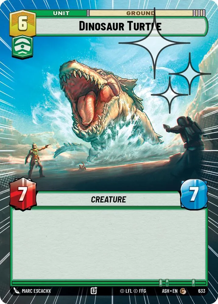 Tortue Dinosaure — Ashes of the Empire — Star Wars: Unlimited