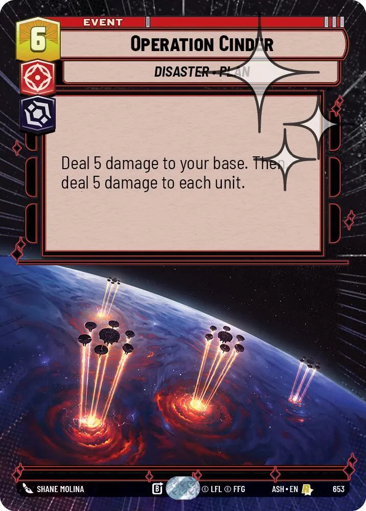 Opération Cendres — Ashes of the Empire — Star Wars: Unlimited