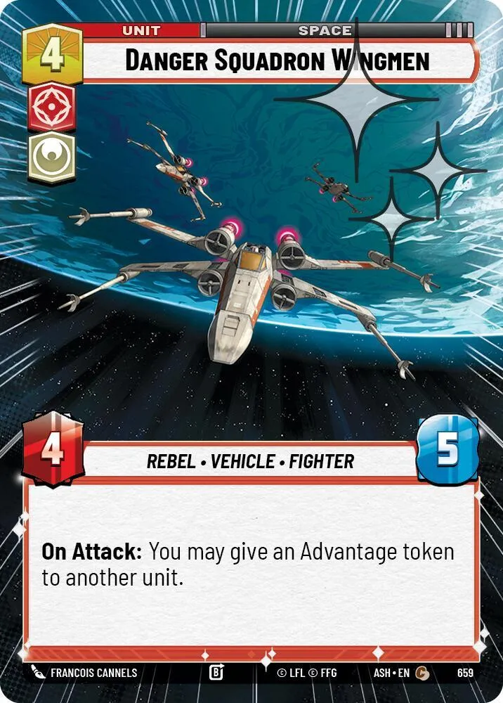 Ailiers de l'Escadron Danger from Ashes of the Empire - Star Wars: Unlimited