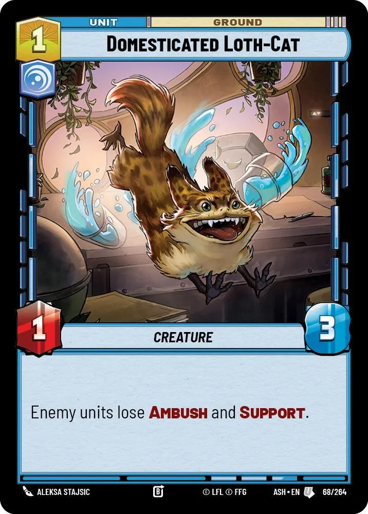 Loth-Chat Domestiqué — Ashes of the Empire — Star Wars: Unlimited
