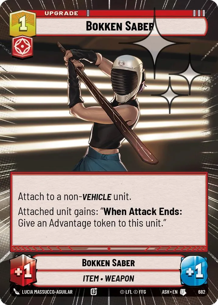 Sabre Bokken — Ashes of the Empire — Star Wars: Unlimited