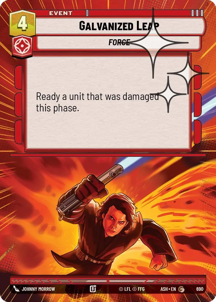 Saut Galvanisé — Ashes of the Empire — Star Wars: Unlimited