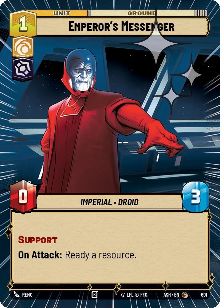 Messager de l'Empereur — Ashes of the Empire — Star Wars: Unlimited