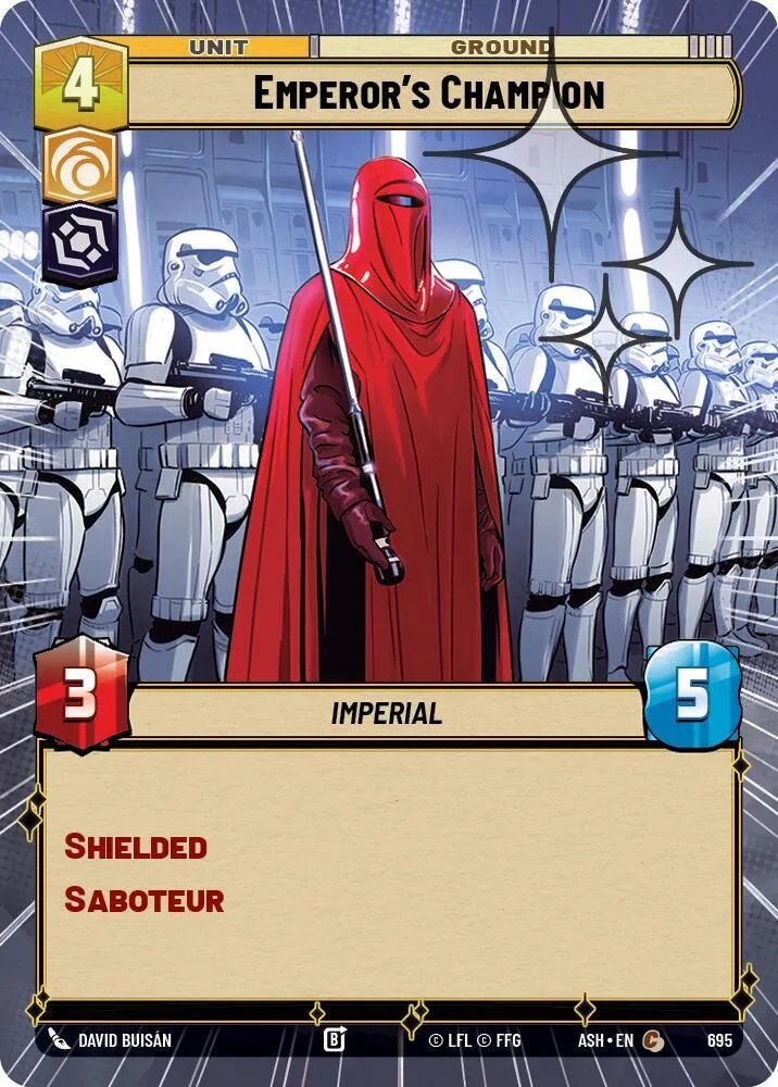 Champion de l'Empereur — Ashes of the Empire — Star Wars: Unlimited