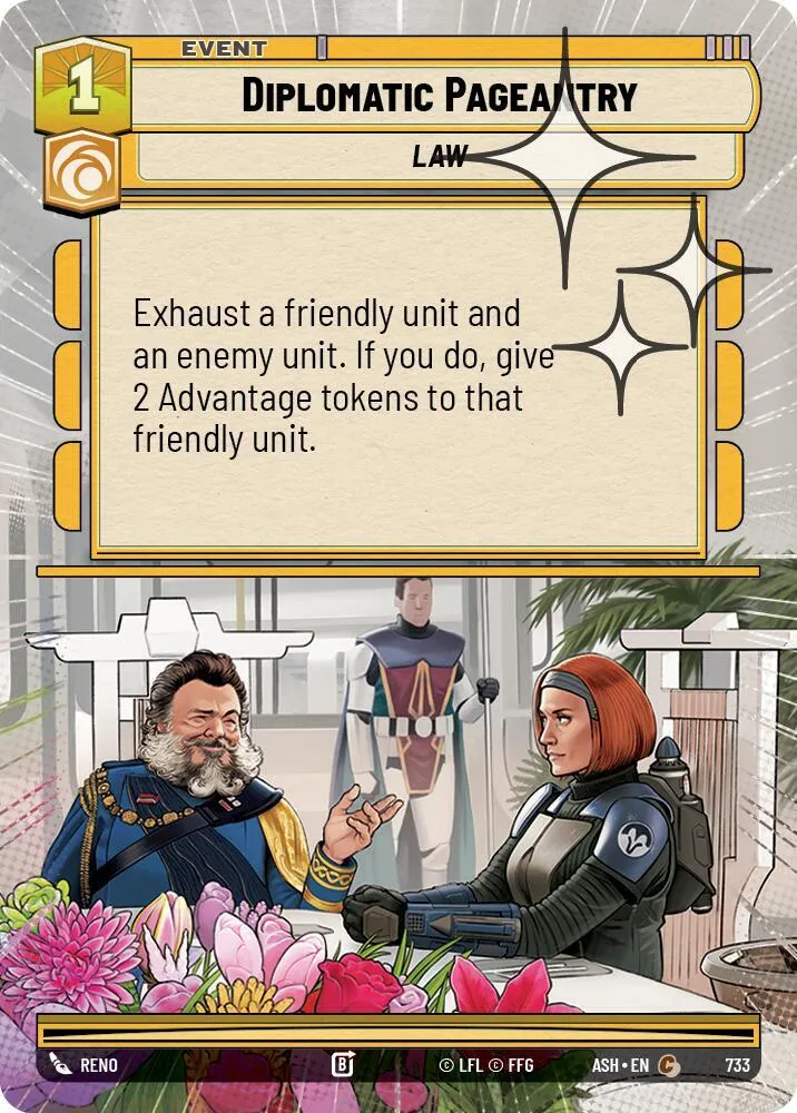 Cérémonial Diplomatique — Ashes of the Empire — Star Wars: Unlimited