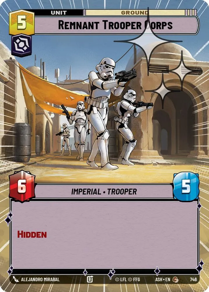 Corps Subsistant de Stormtroopers — Ashes of the Empire — Star Wars: Unlimited