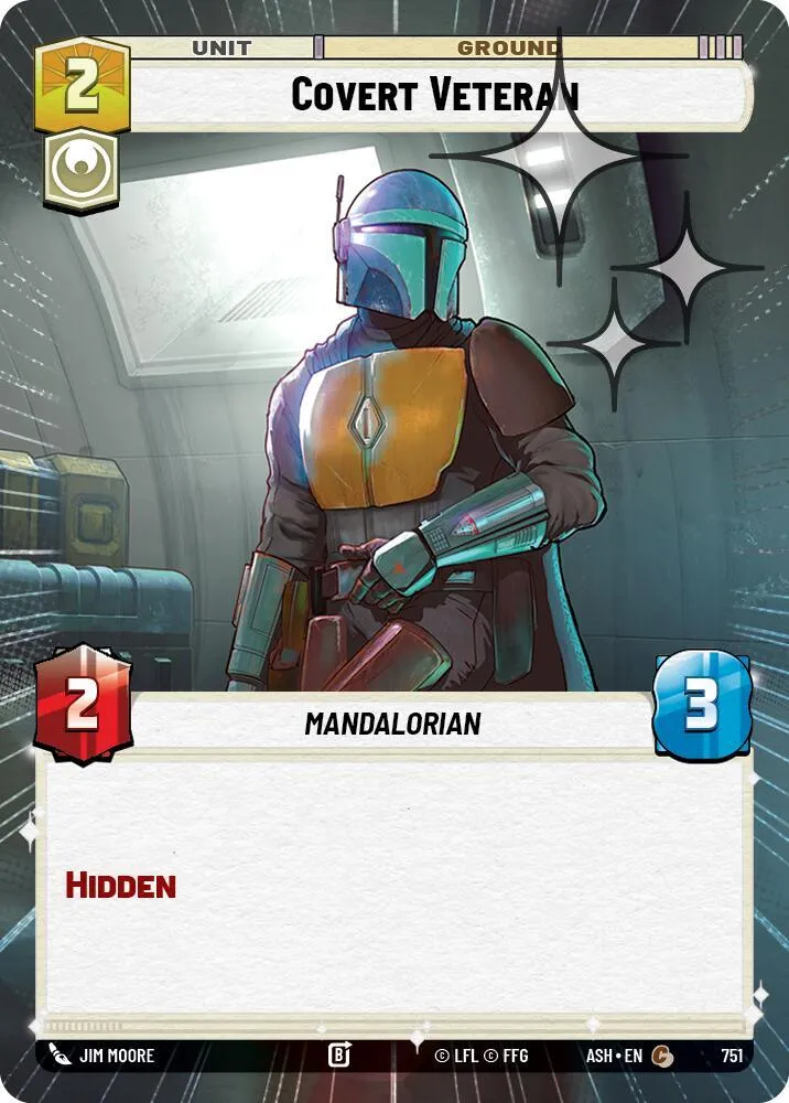 Vétéran Clandestin — Ashes of the Empire — Star Wars: Unlimited