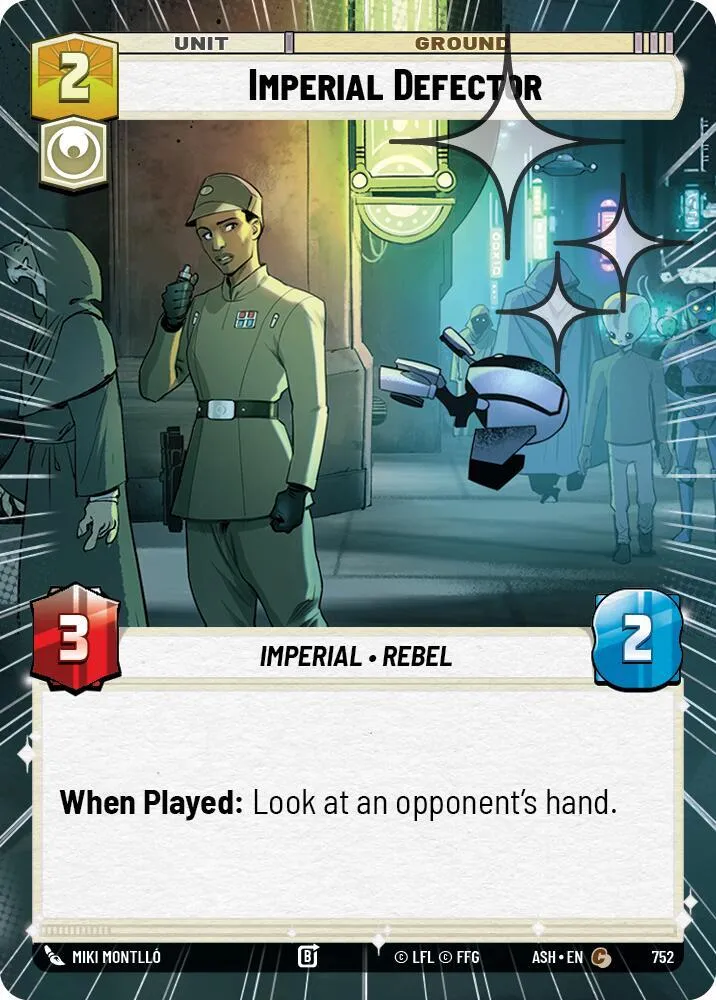 Déserteur Impérial — Ashes of the Empire — Star Wars: Unlimited