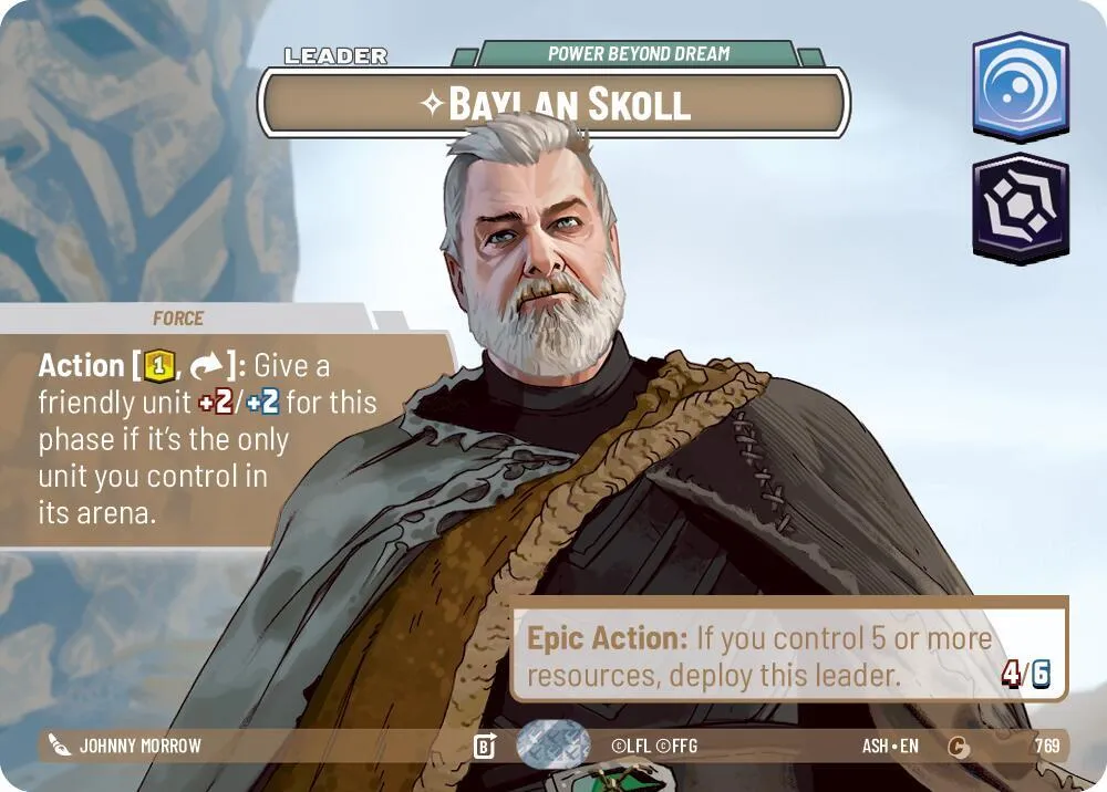 Baylan Skoll - Power Beyond Dream — Ashes of the Empire — Star Wars: Unlimited