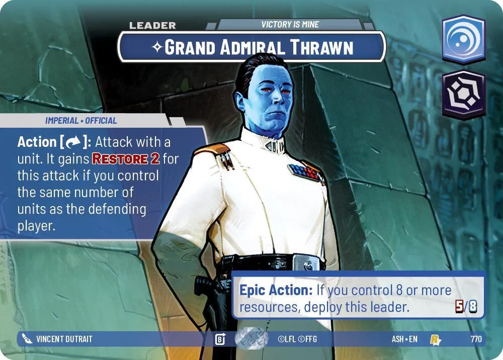 Grand Admiral Thrawn - Victory is Mine — Ashes of the Empire — Star Wars: Unlimited