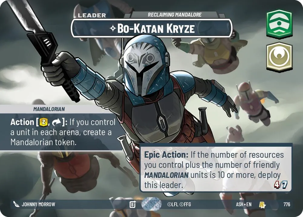 Bo-Katan Kryze - Reclaiming Mandalore — Ashes of the Empire — Star Wars: Unlimited