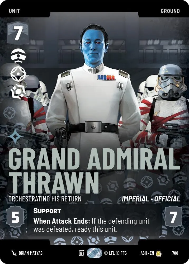 Grand Admiral Thrawn - Orchestrating His Return — Ashes of the Empire — Star Wars: Unlimited