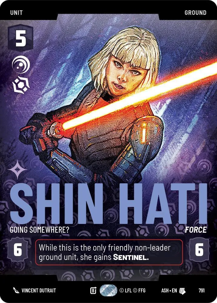 Shin Hati - Going Somewhere? — Ashes of the Empire — Star Wars: Unlimited
